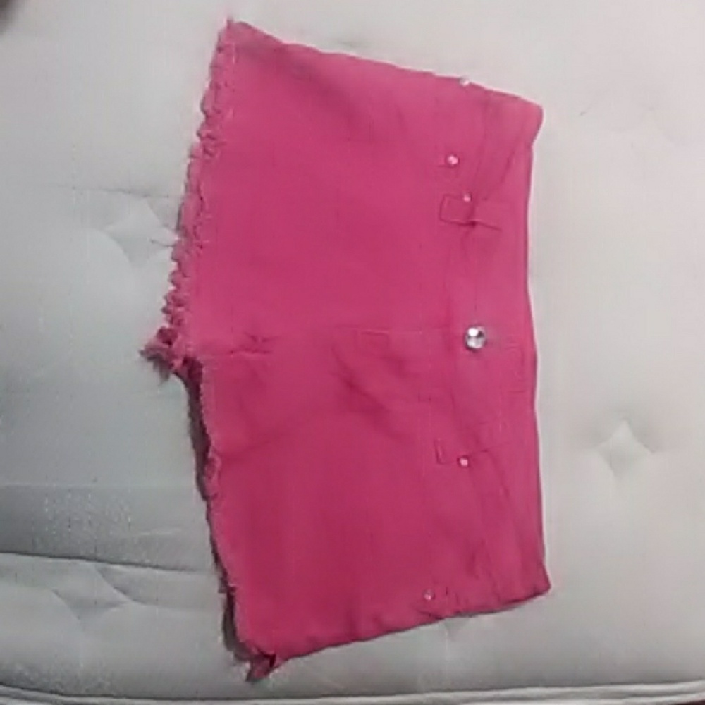 Rue 21 pink jean shorts